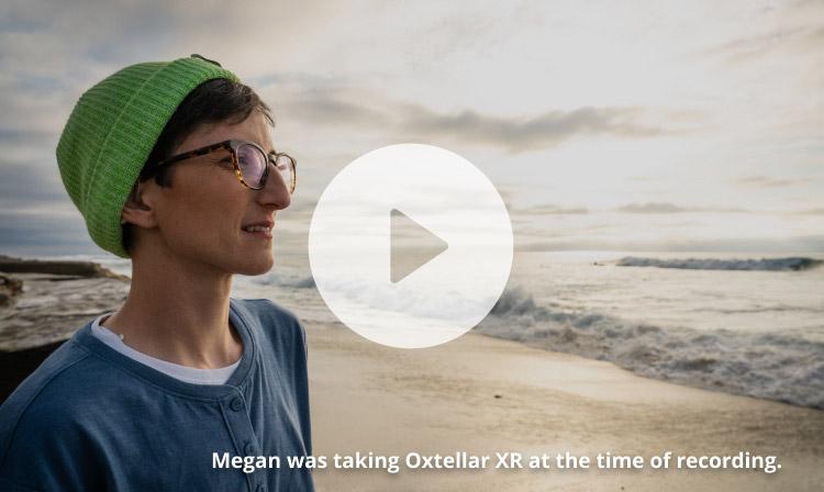 Megan was taking Oxtellar XR at the time of recording.